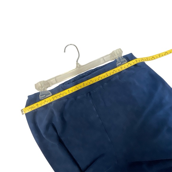 Doodle by Inoah Wide Stretch Palazzo style Pants. Sz Medium.  Blue - Picture 4 of 8